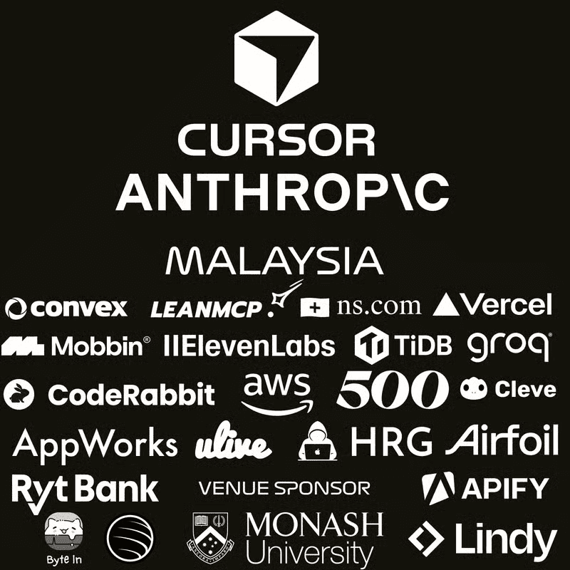 Cursor x Anthropic Hackathon sponsors